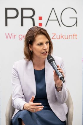 Business Talk mit Karoline Edtstadler, 19. Juni 2023 © Hans Leitner - Photography