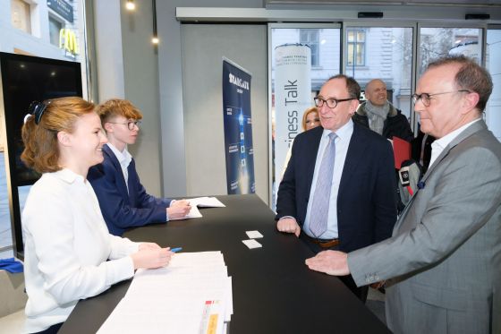 Business Talk mit Johannes Rauch, 19. März 2024 028 © Hans Leitner - Photography