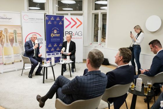 Business Talk mit Mario Kunasek, 18. November 2024 060 © Hans Leitner - Photography